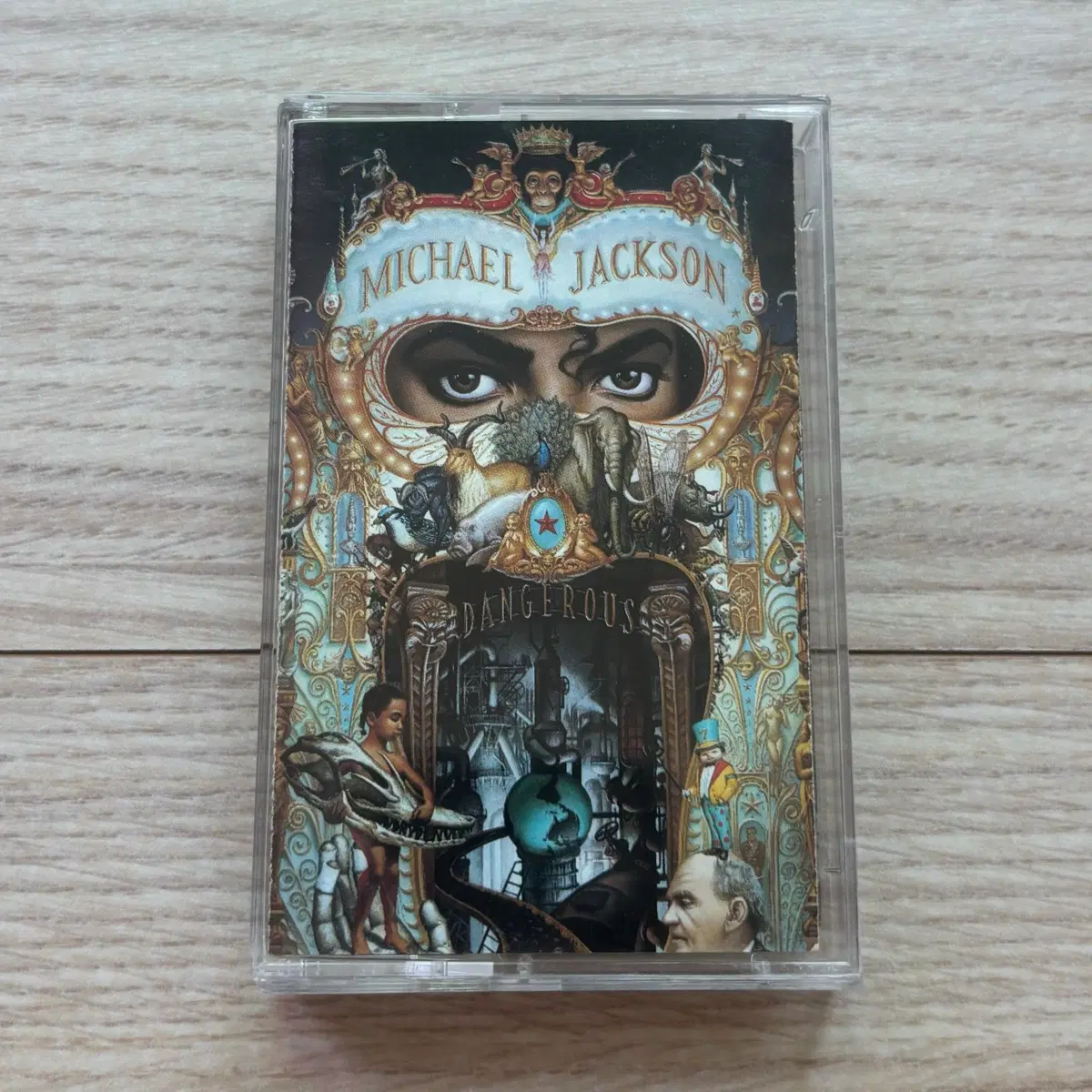마이클 잭슨 MICHAEL JACKSON Dangerous 덴저러스 카세트 테이프 미국 초판 앨범 음반