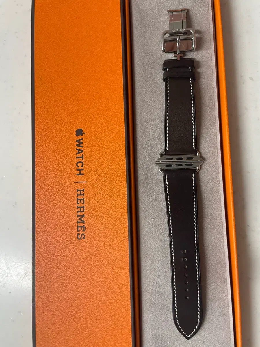 애플워치 에르메스 에벤 바레니아 디버클 45mm SSS급