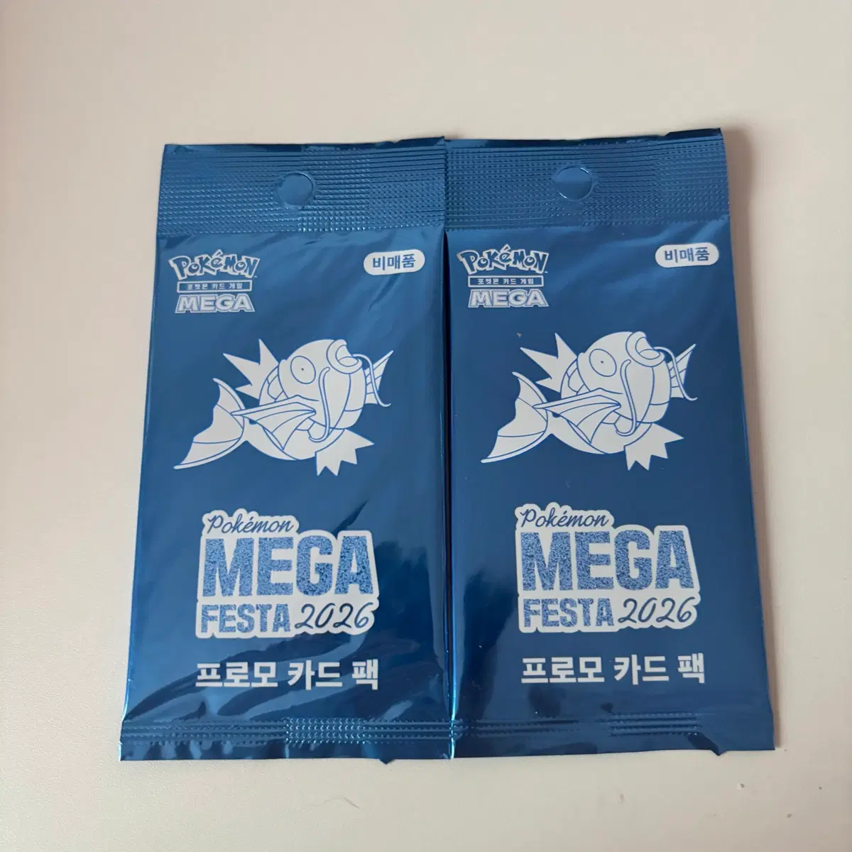 포켓몬 카드 잉어킹 프로모 2장