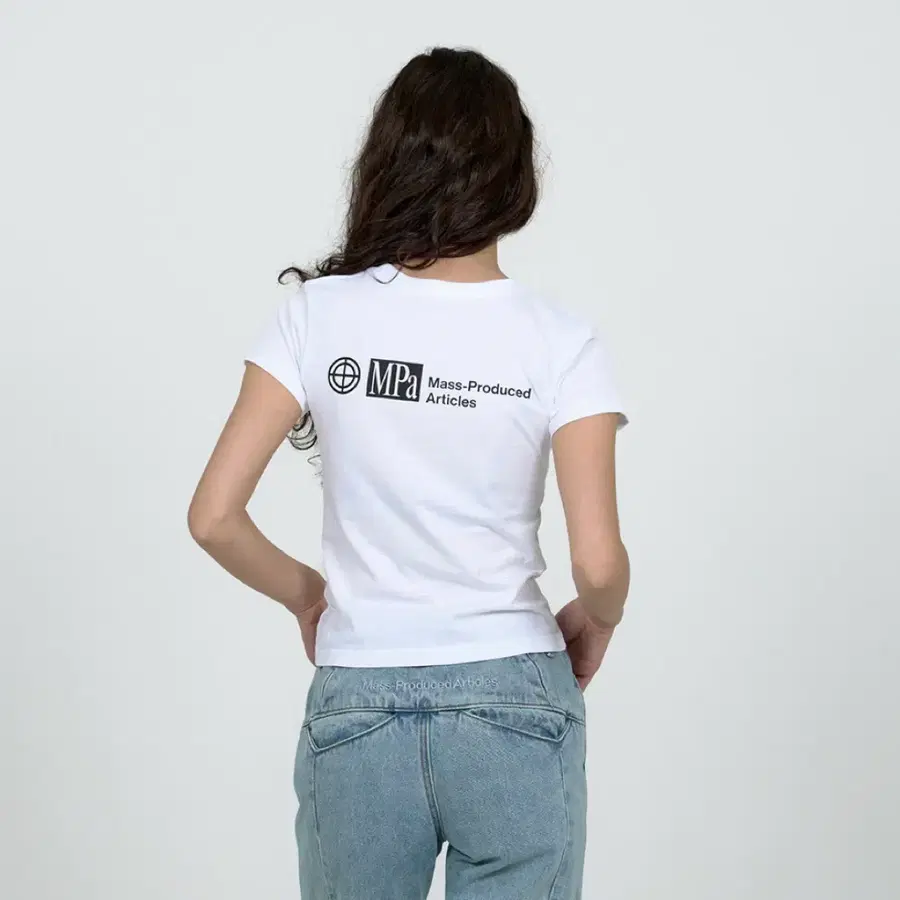 플라스틱 프로덕트 MPa T-SHIRT WOMEN (WHITE)
