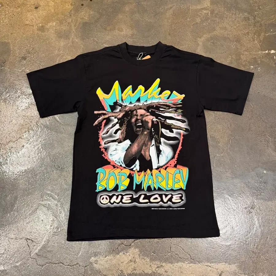 BOB MARLEY 밥 말리 원러브  반팔티 M