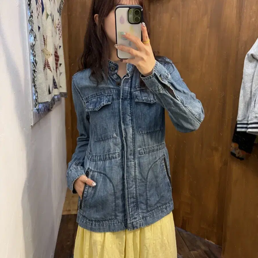 GAP 갭 빈티지 데님 필드 자켓 h609