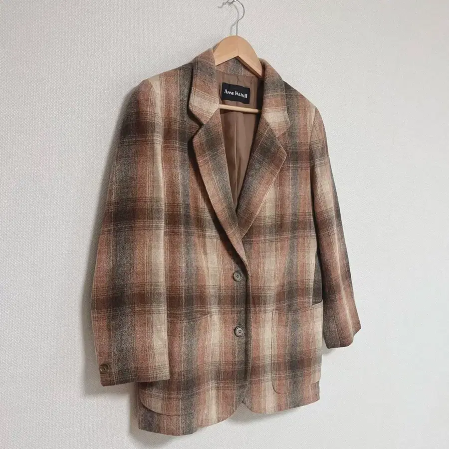 ANNE KLEIN 앤클라인 브라운 자켓