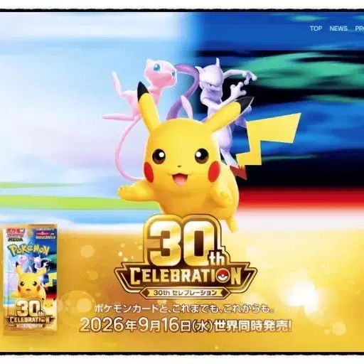 포켓몬카드 30주년 일반카드(구매)
