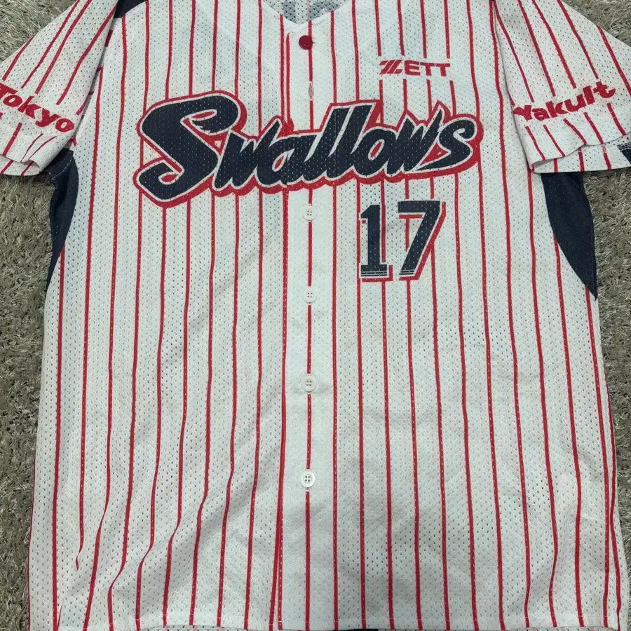 NPB 야쿠르트 스왈로즈 유니폼 사이즈 105
