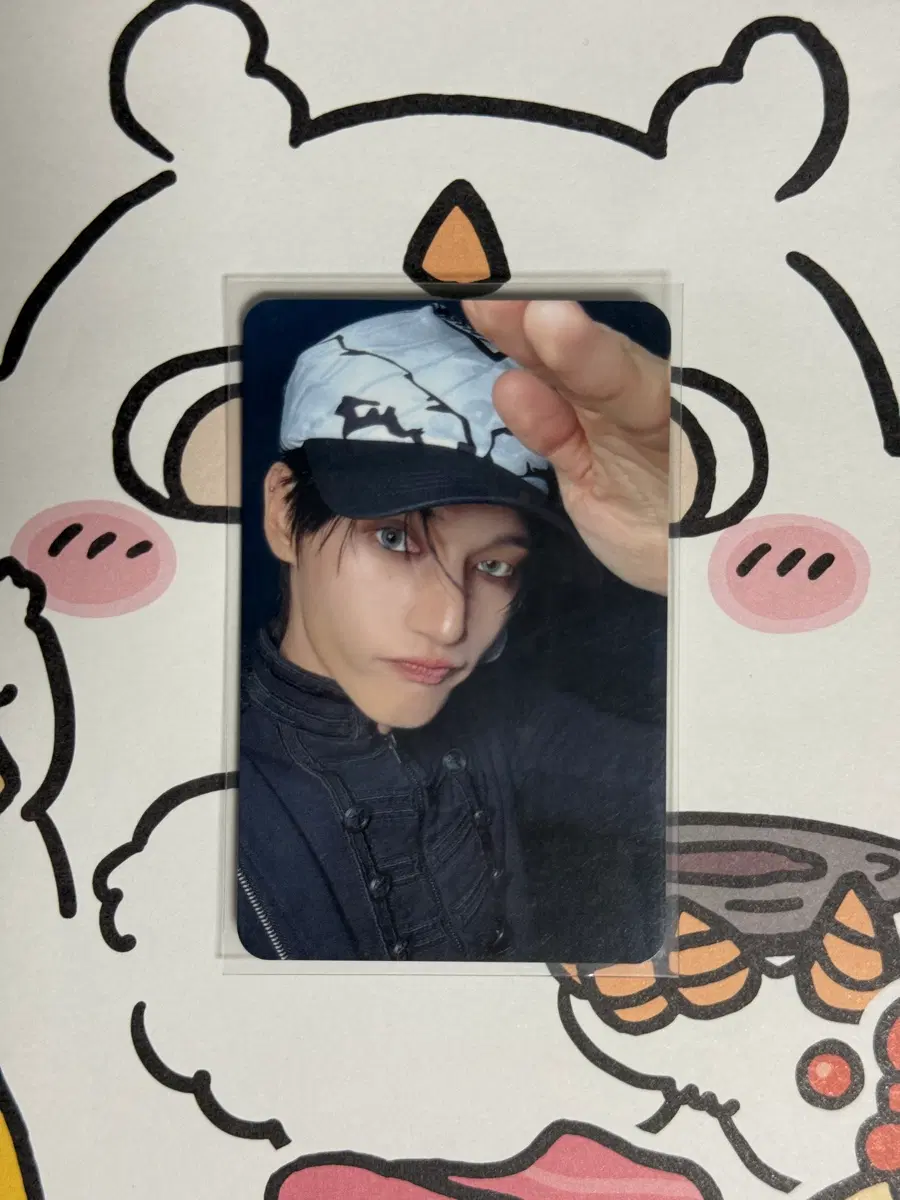 Ateez 에이티즈 우영 쓰담쓰담 미공포 포카