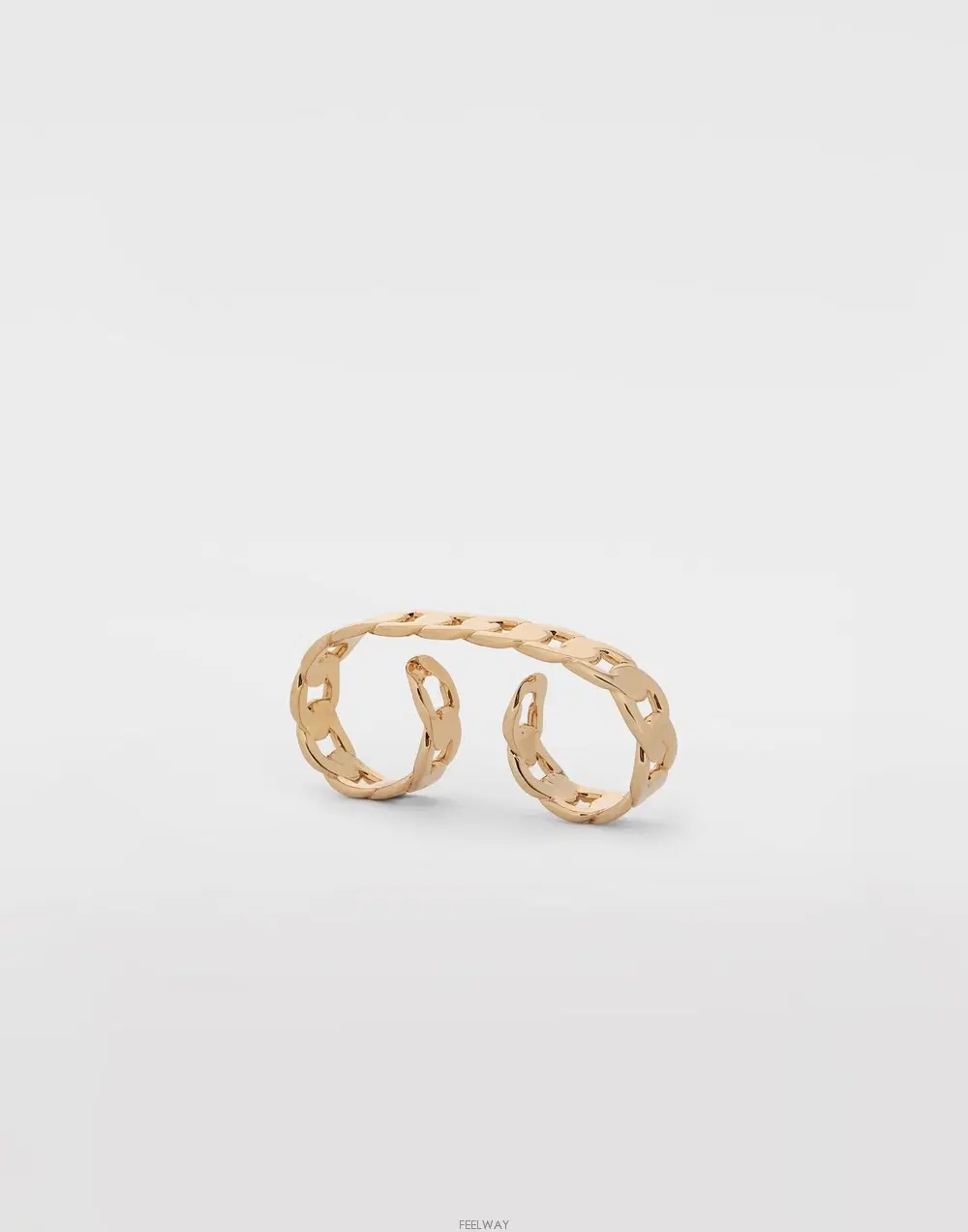 Maison Margiela Flat Chain Double Ring
