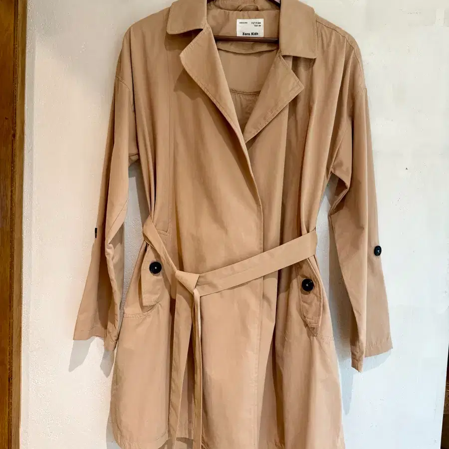 Japanese Vintage 자라키즈 트렌치코트 키 164cm (44-55초)