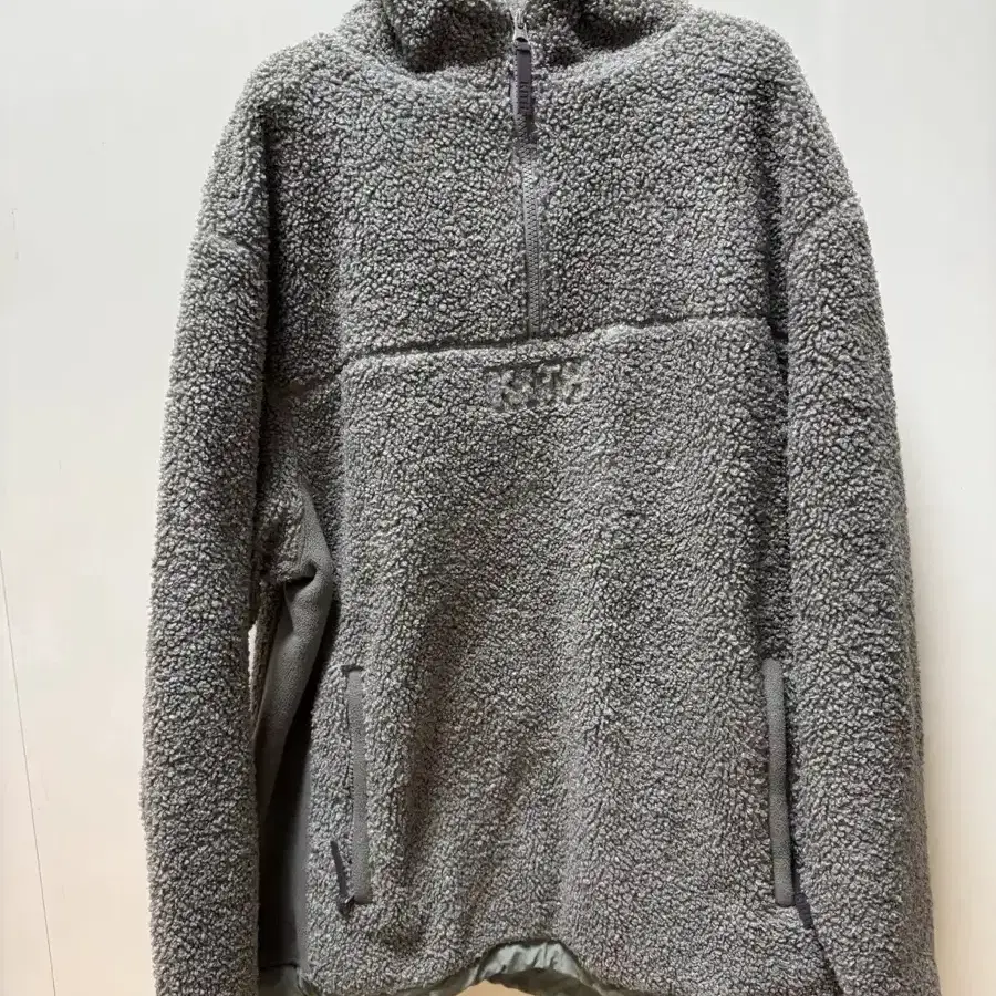 Kith 키스 쉐르파 후드 반집업 자켓