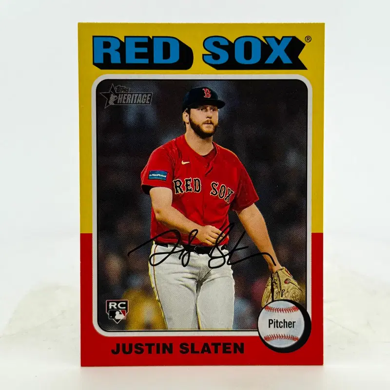 보스턴 레드삭스 더스틴 슬레이튼 루키 2024 TOPPS HERITAGE