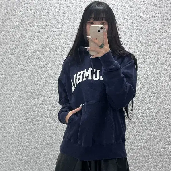 챔피온 리버스위브 빈티지 캐주얼 콜롬비아 후드티 S C15056