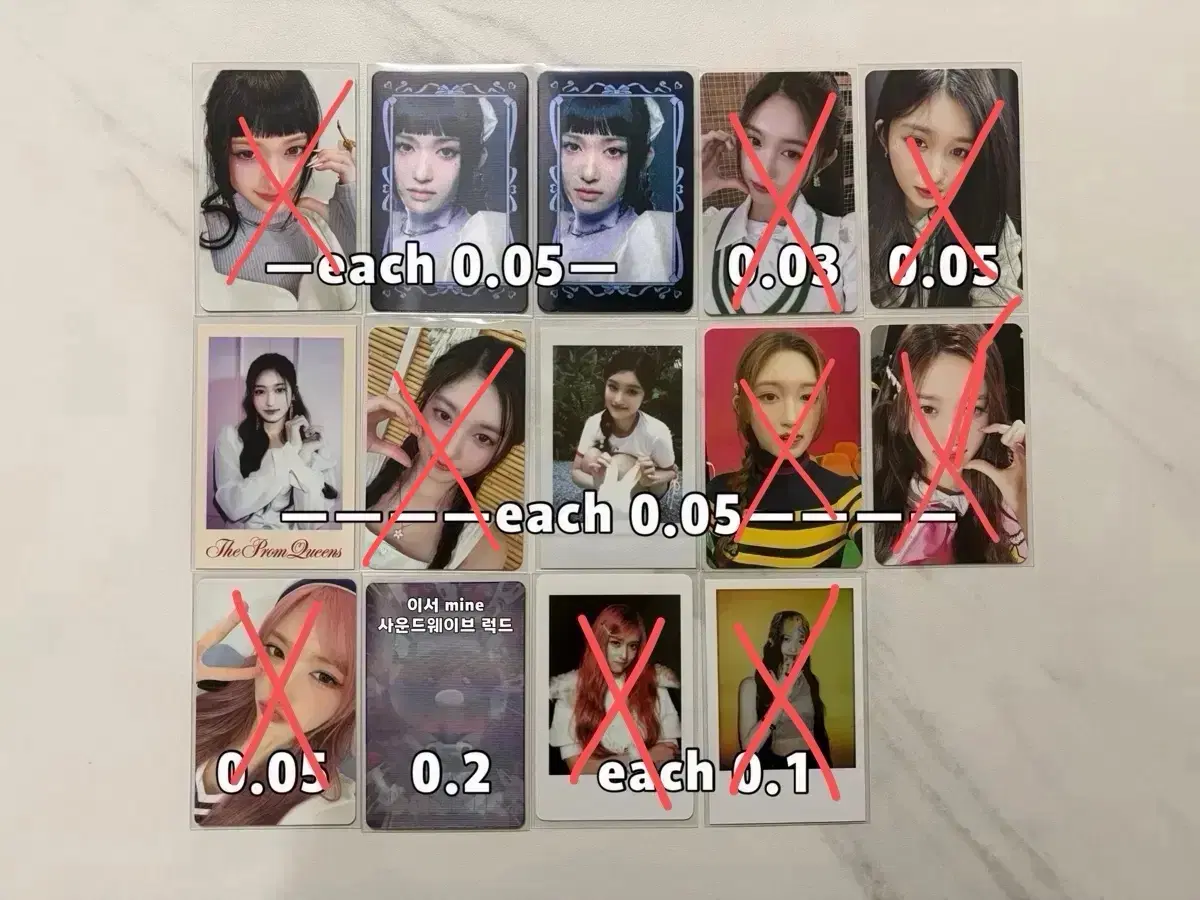 Quick sale, generous extras Ive leeseo poca photocard
