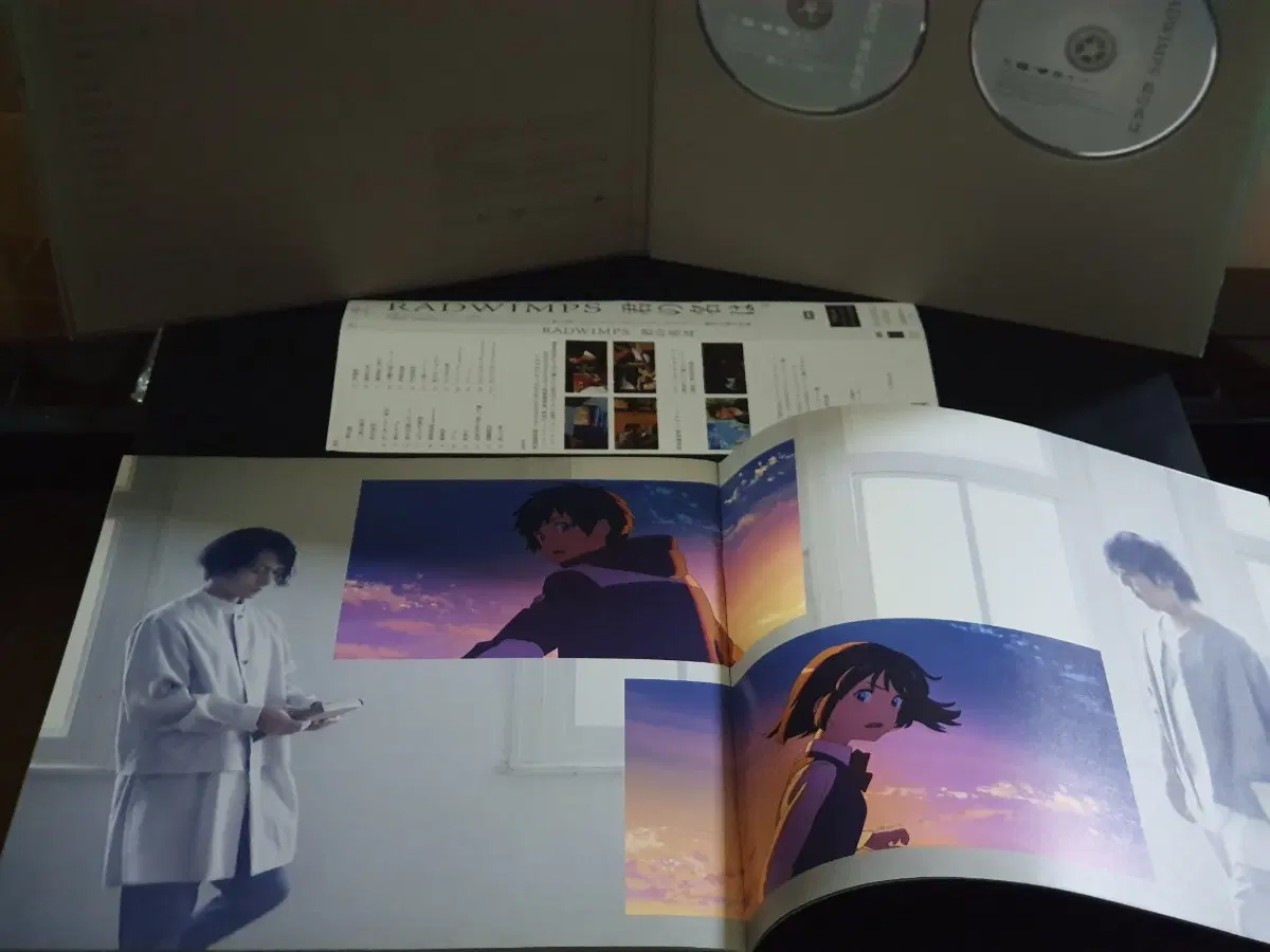 일본 애니메이션 너의 이름은 OST (CD+DVD) 한정반 래드윔프스