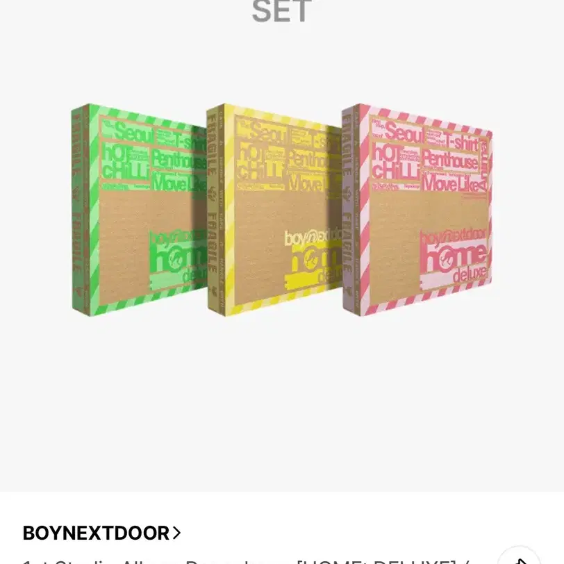 1st Studio Album Repackage [HOME: DELUXE] (Set)
