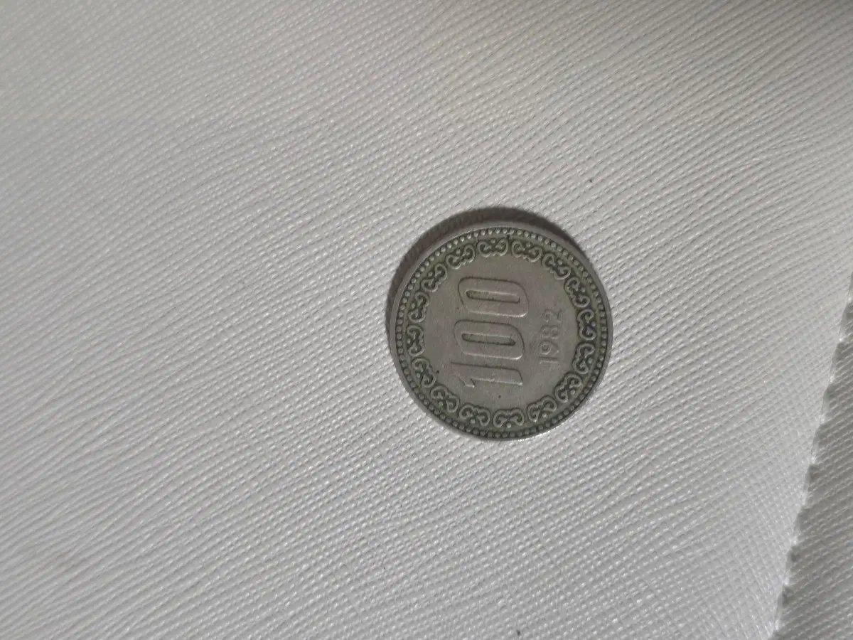 1982년도 100원 동전