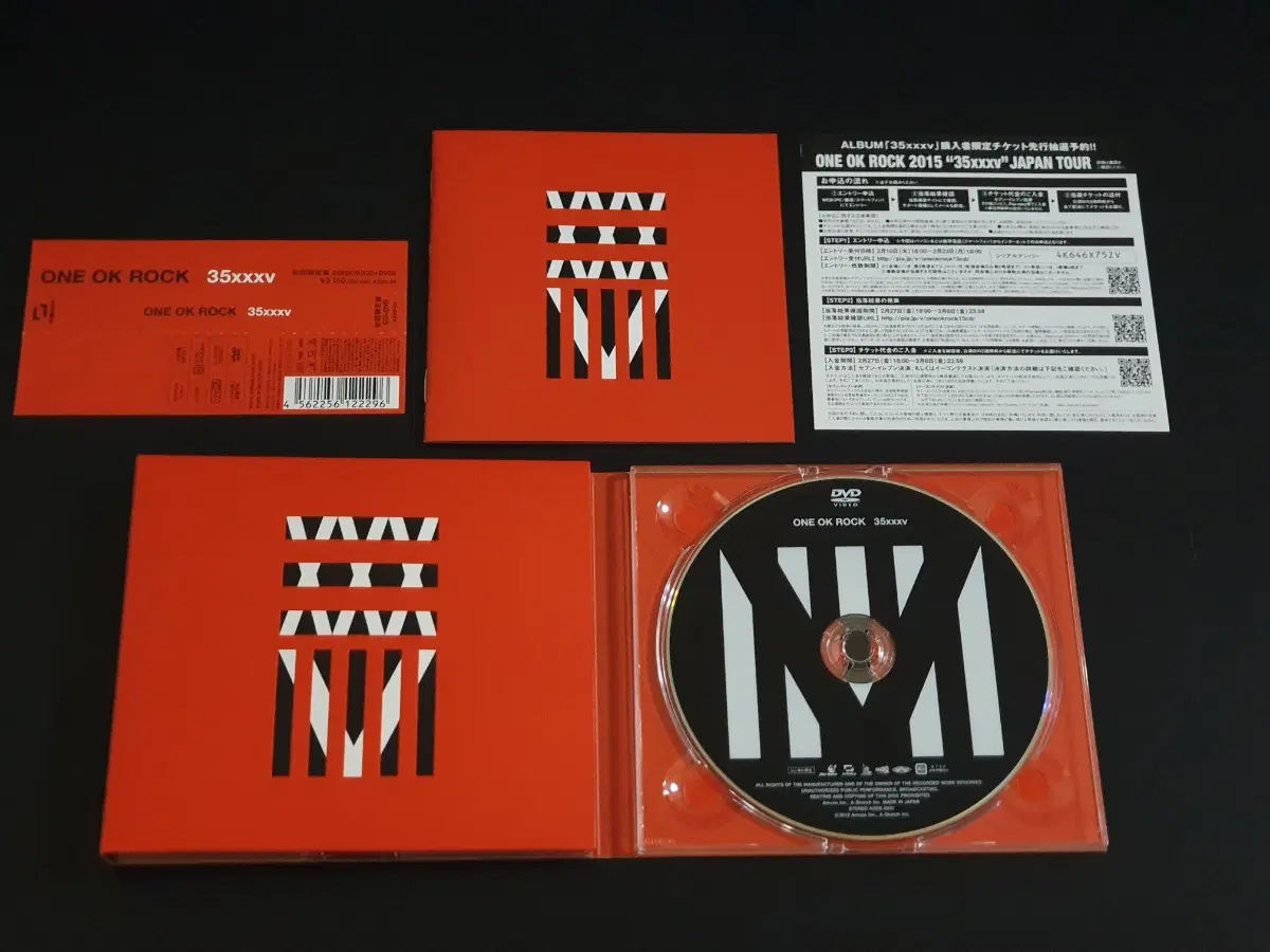 원오크락 7집 앨범 35 xxxv (CD+DVD) 한정반 원오크록 ONE OK ROCK 음반