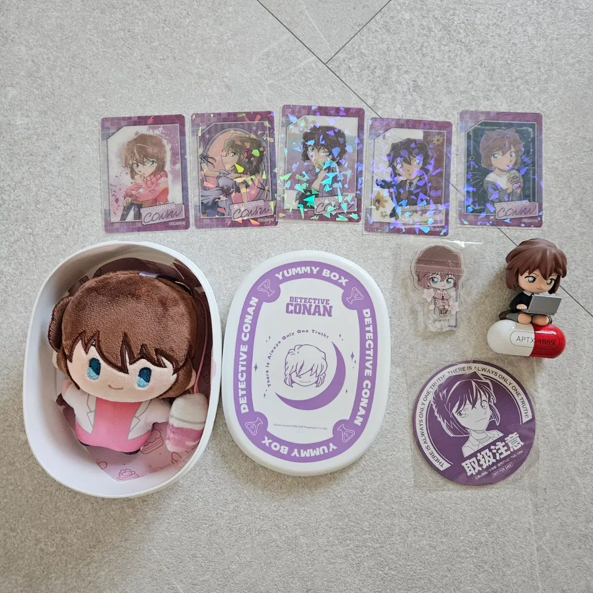 [일괄] 명탐정 코난 하이바라 누이 아크릴 피규어 지류