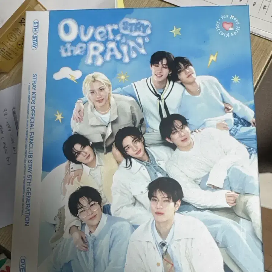 스키즈 5기 팬클럽 굿즈