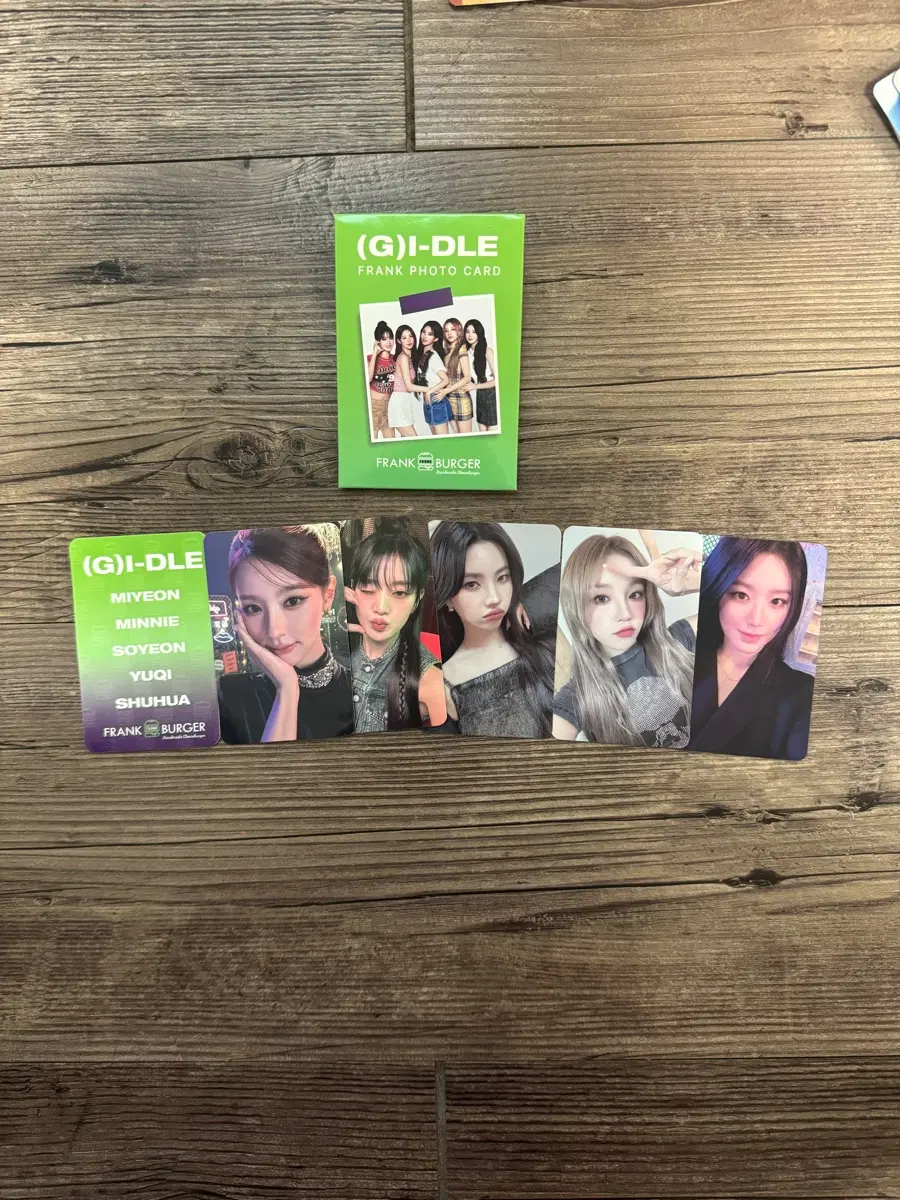 아이들 프랭크버거 포토카드