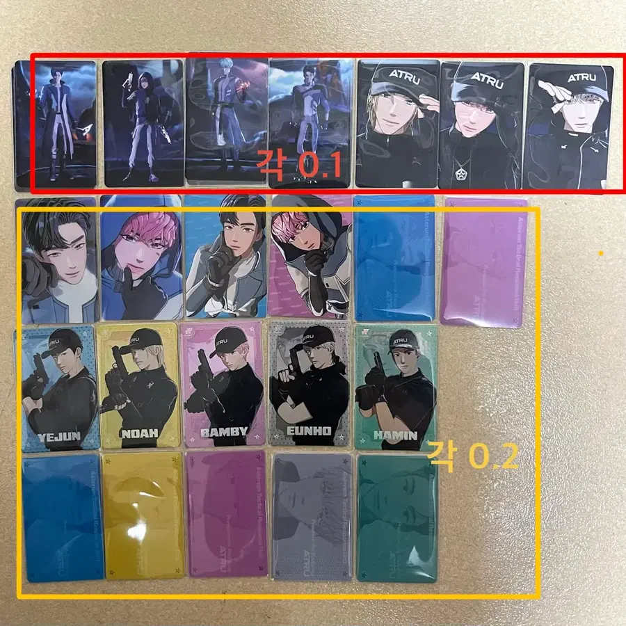 플레이브 본새비지 칼리고2 칼파투 앨포 앨범 포토카드