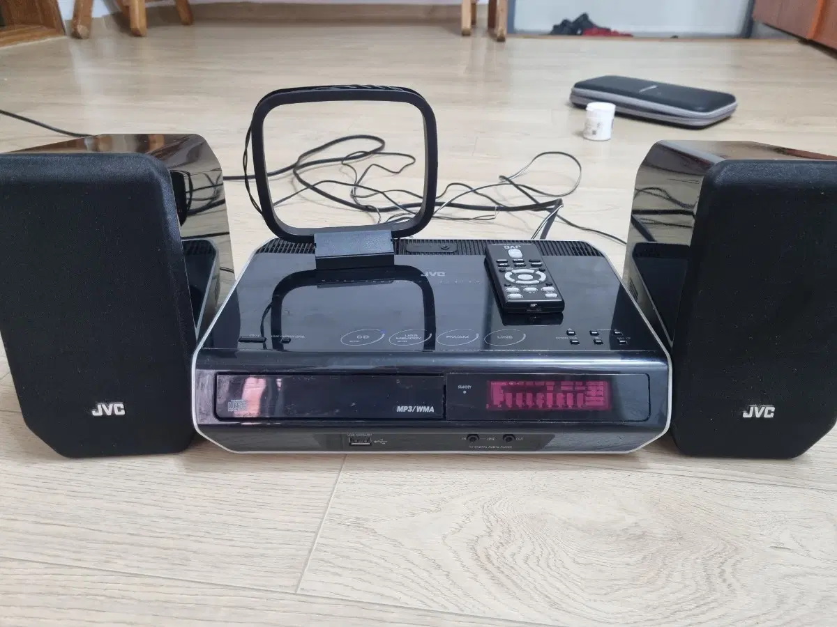 JVC 마이크로 컴포넌트 오디오 시스템