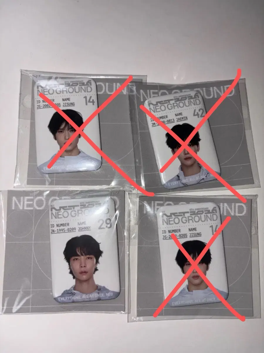엔시티 10주년 네오 그라운드 뱃지 쟈니