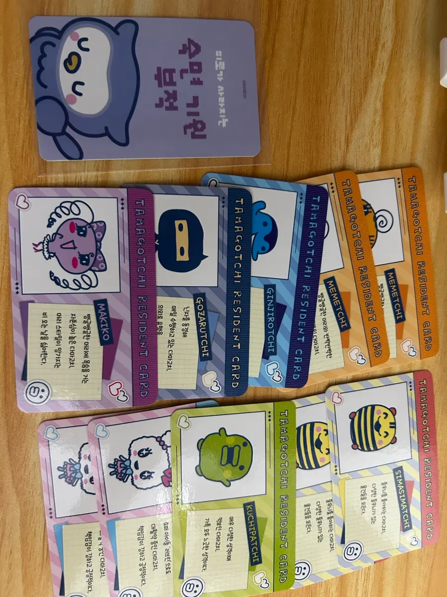 [일괄] 다마고치 타운증 일괄 + 팝업 카드