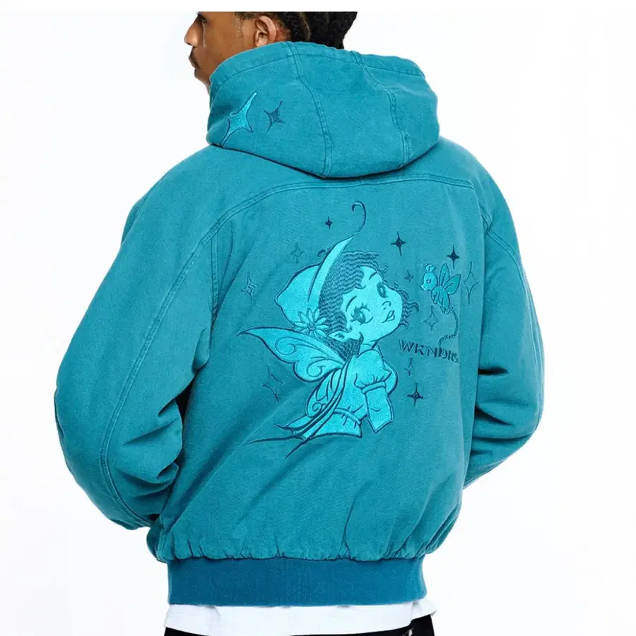위캔더스 페어리 후드 자켓 민트 FAIRY HOODED