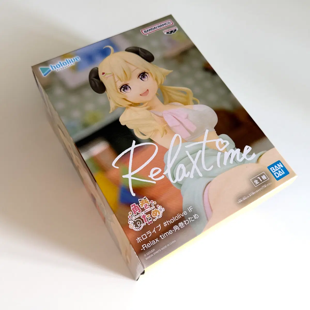 반프레스토 홀로라이브 IF-Relax time 츠노마키 와타메 피규어