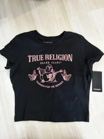 트루 릴리전 라메 로고 TEE True religion