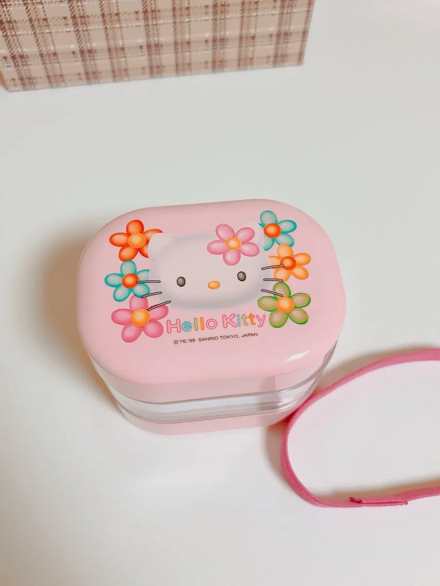 고전 키티 3단 도시락