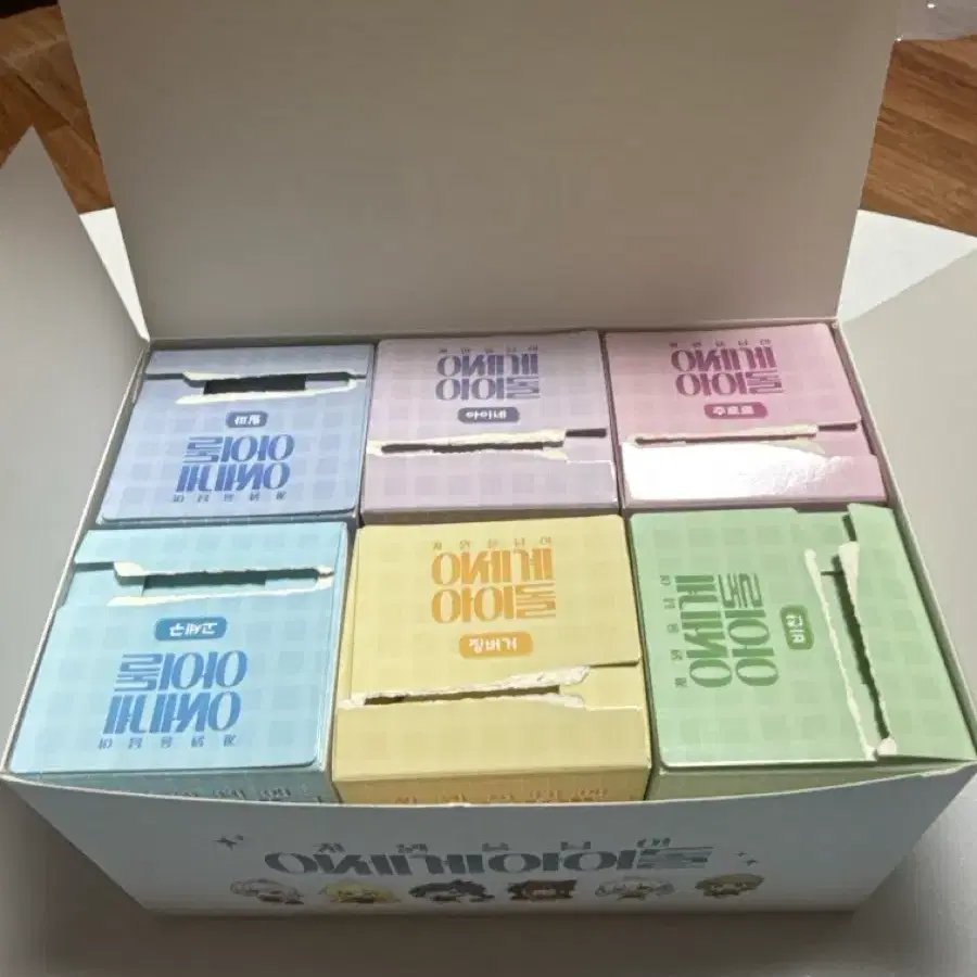 이세계아이돌 sd 피규어 세트
