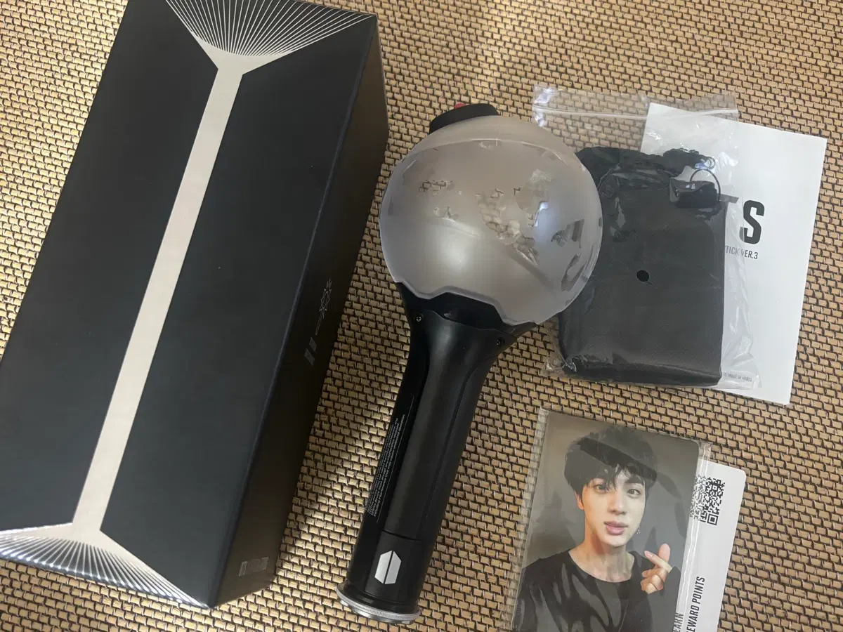 양도) 방탄소년단 응원봉 아미밤 ver.3 풀구성