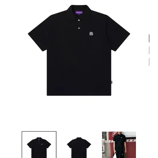 블랙아이패치 폴로 셔츠