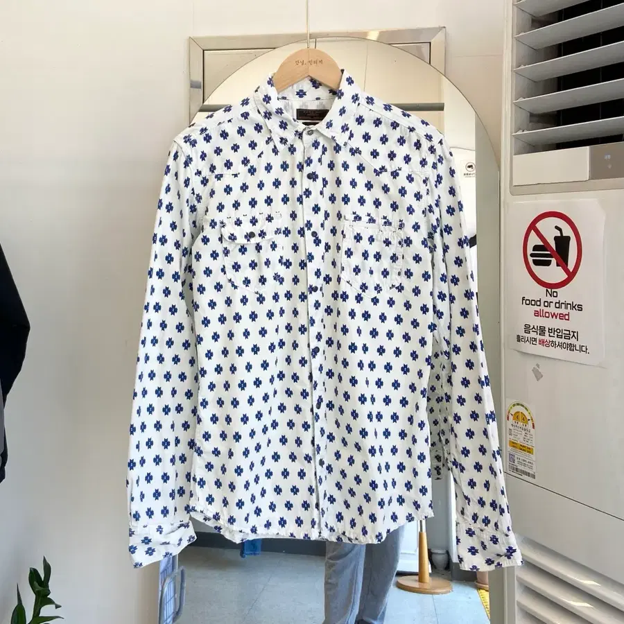자라 슬림핏 셔츠 남방 M(95) ZARA Slim Fit Shirt