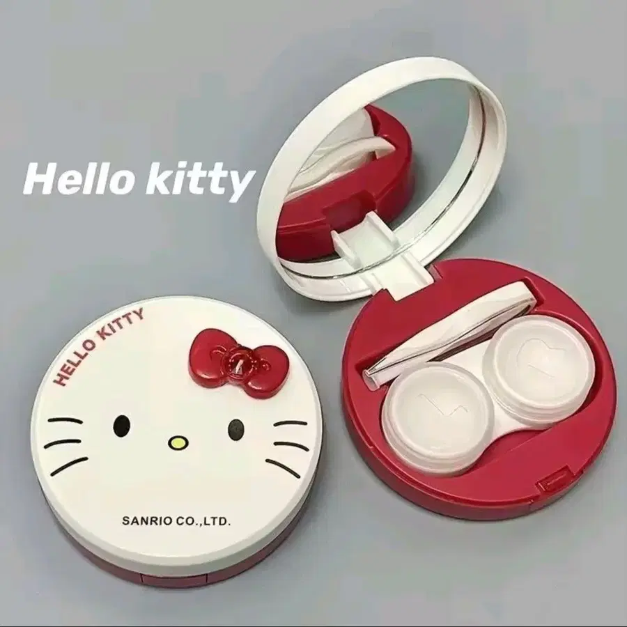 헬로키티 렌즈통 새상품