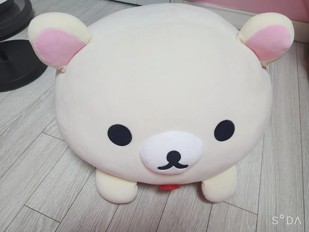 정품산엑스 코리락쿠마 슈퍼 모찌 다이후쿠 봉제인형쿠션 50cm판매