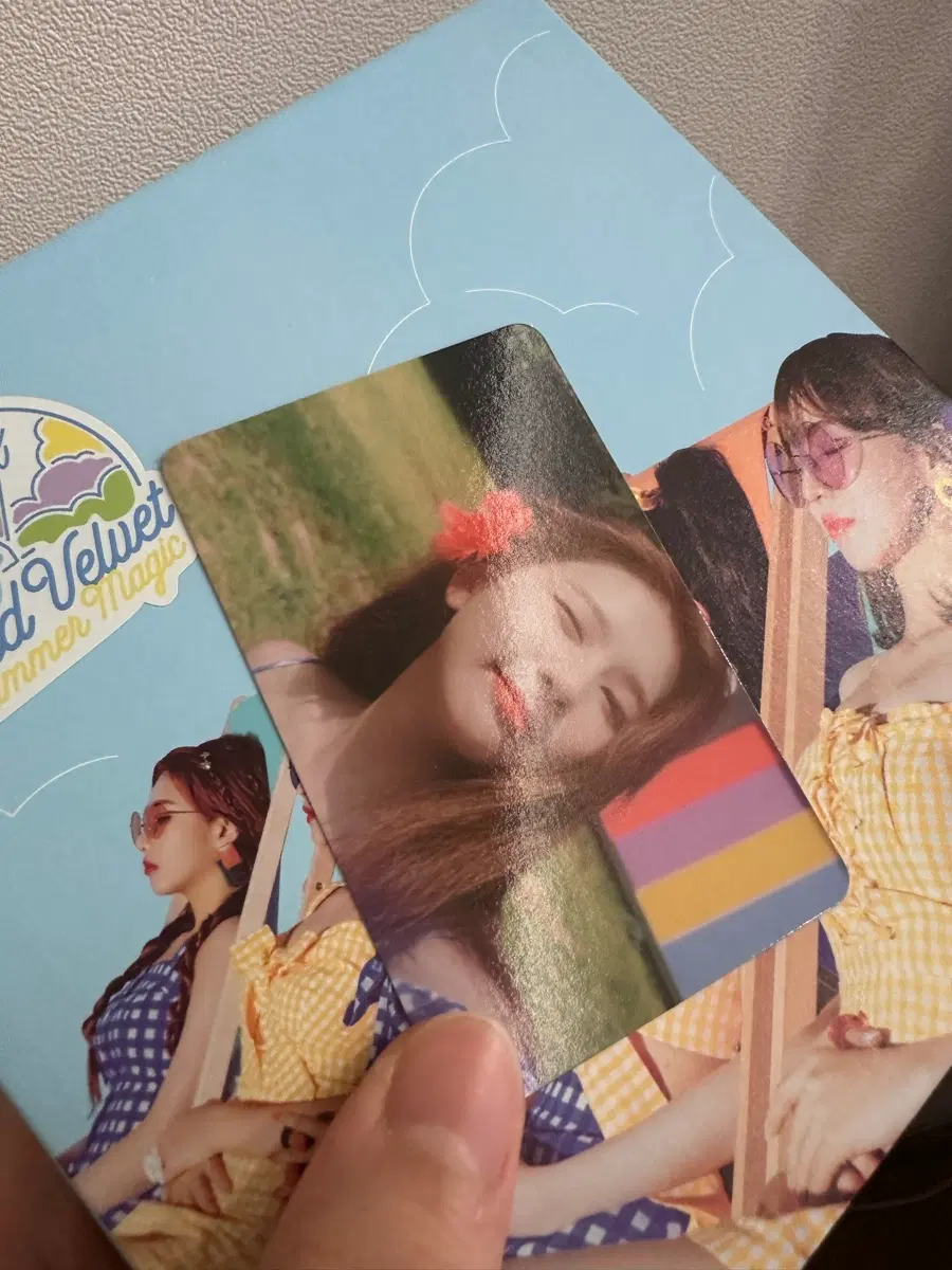 레드벨벳 파워업 일반판 (포카 슬기)