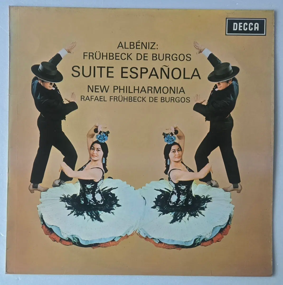 프뤼베크 데 부르고스- 알베니스 스페인 모음곡 LP ( DECCA SXL UK Narrow Band 2G/3G 오디오파일 )