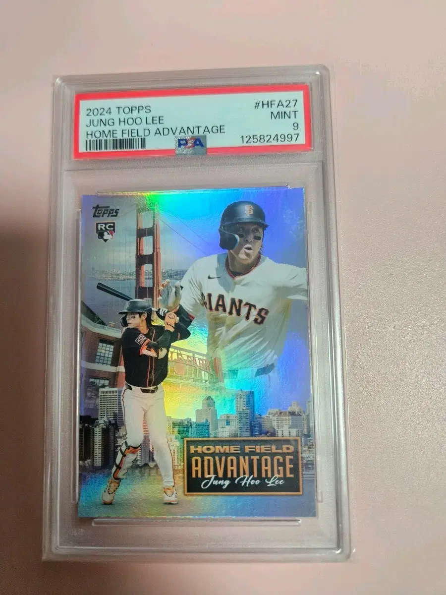 이정후 PSA 9등급 2024 탑스 Home Field Advantage 루키