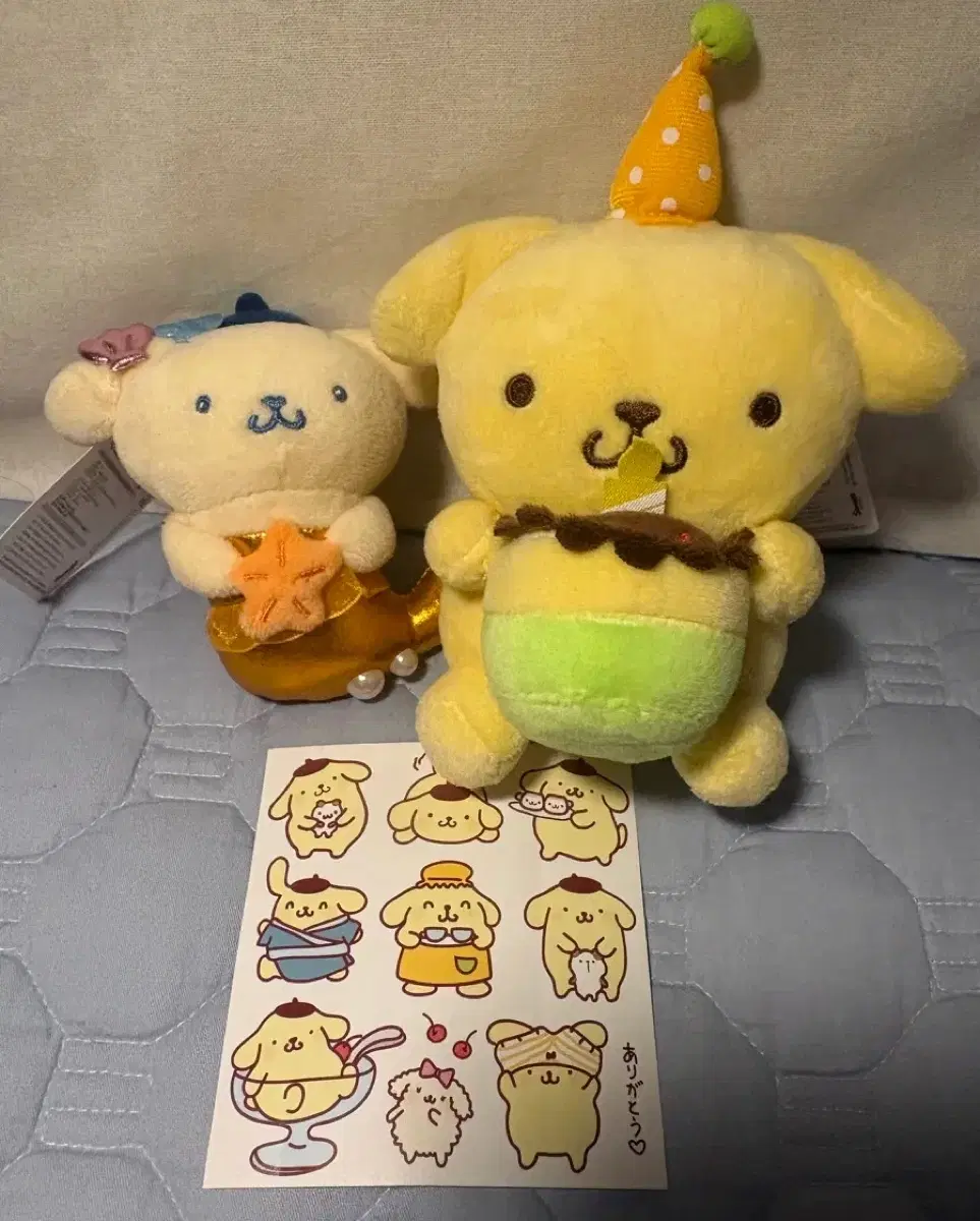 폼폼푸린 산리오 인형 키링 마코 일괄