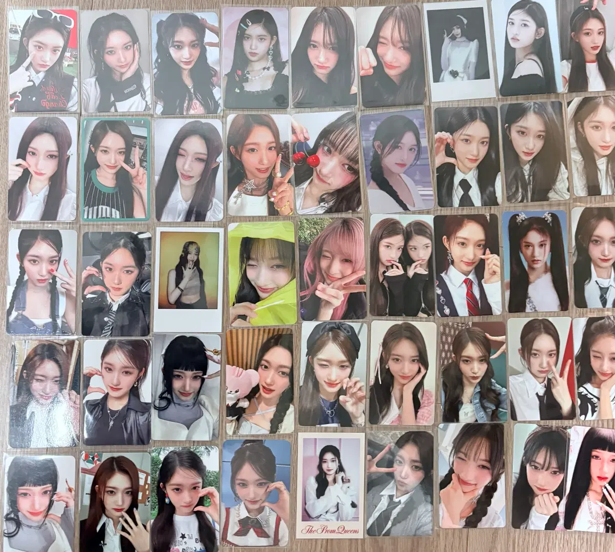 아이브 포토카드 일괄로 팔아요
