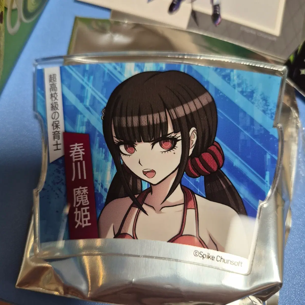 뉴 단간론파v3 아크릴 퍼즐 코스터 하루카와 마키