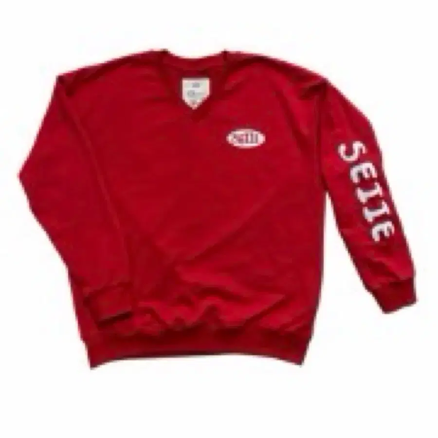 Seiie Big hug Selle Sweat Shirts Red