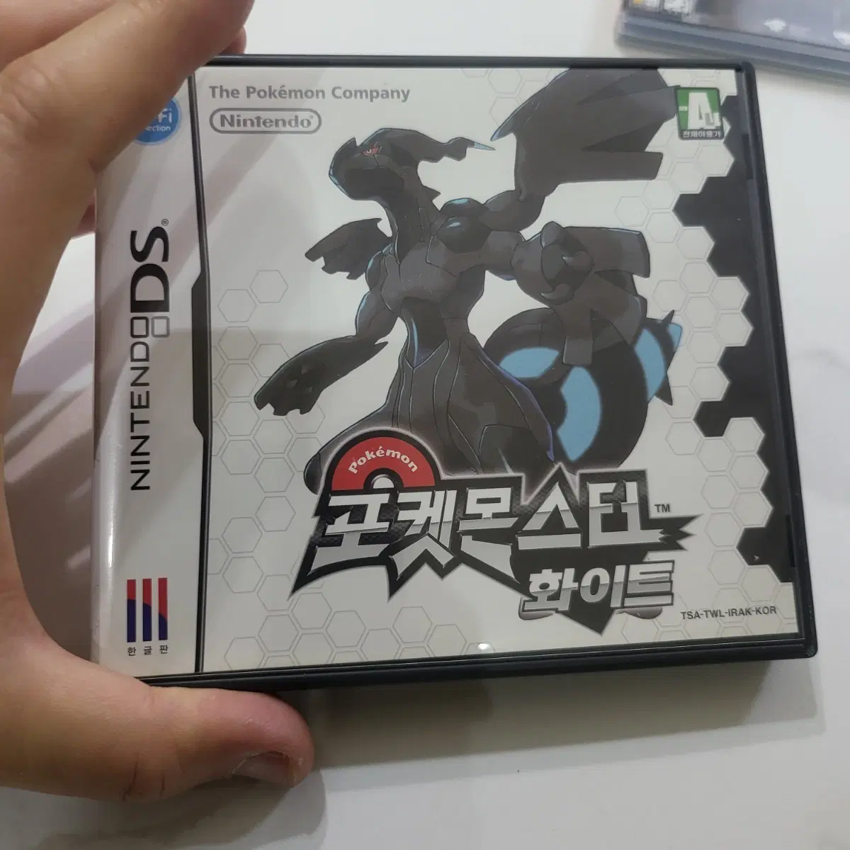 닌텐도 포켓몬스터 화이트 한글판 곽팩