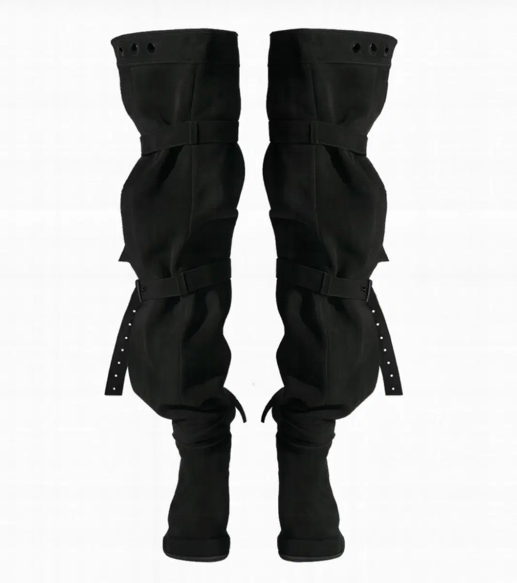 [S] gateless BUCKLE THIGH HIGH BOOTS 게이트리스 버클 하이 부츠