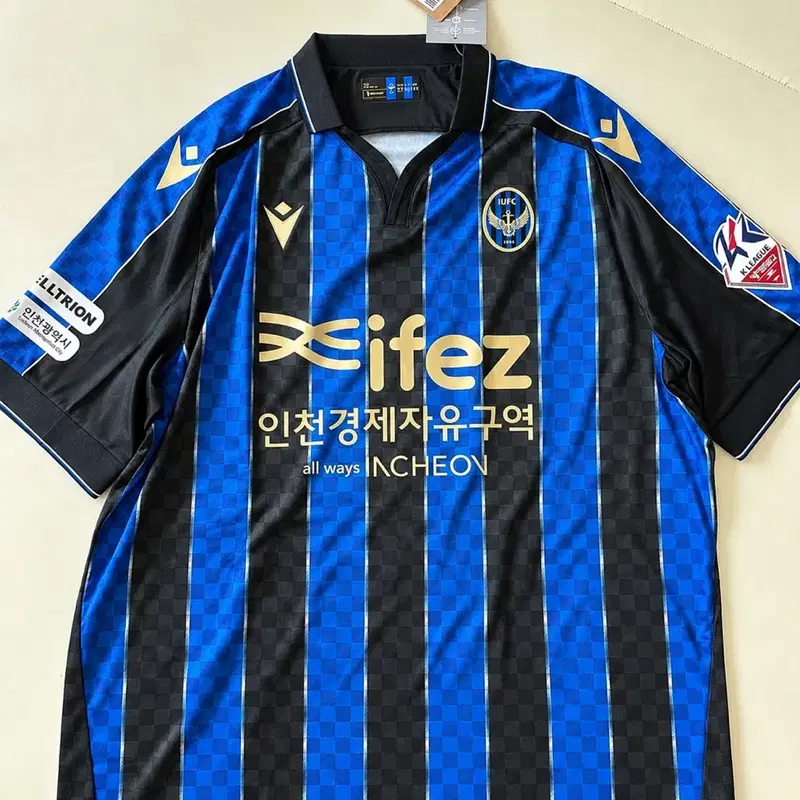 새상품 인천유나이티드 2023 홈 유니폼 임형진 택채 XL