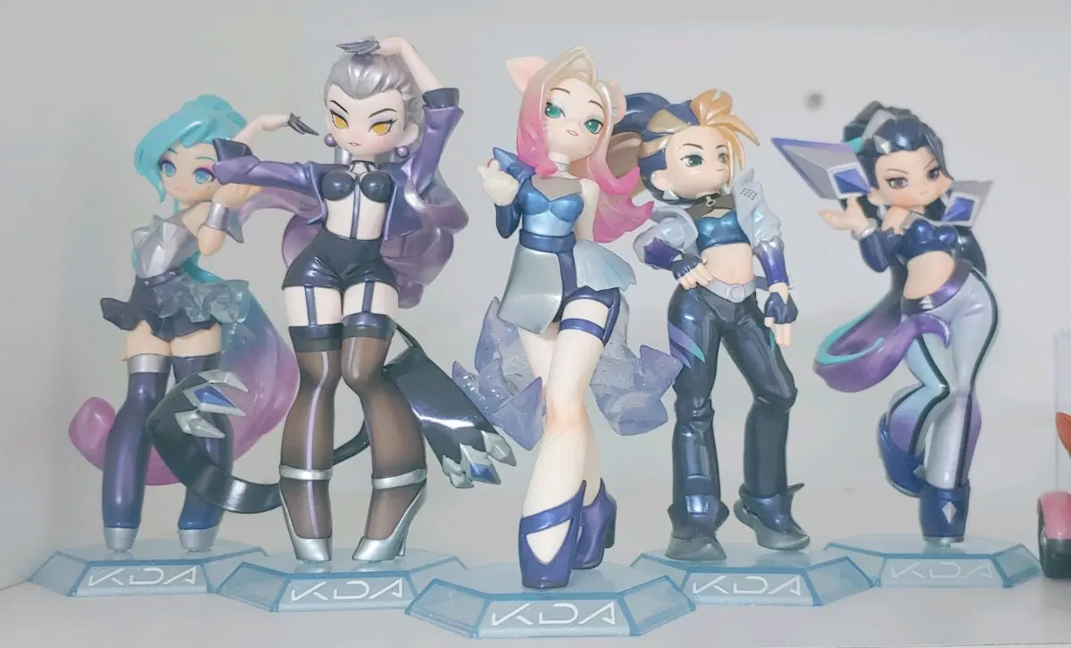 팝마트 KDA 롤 캐릭 5종 일괄