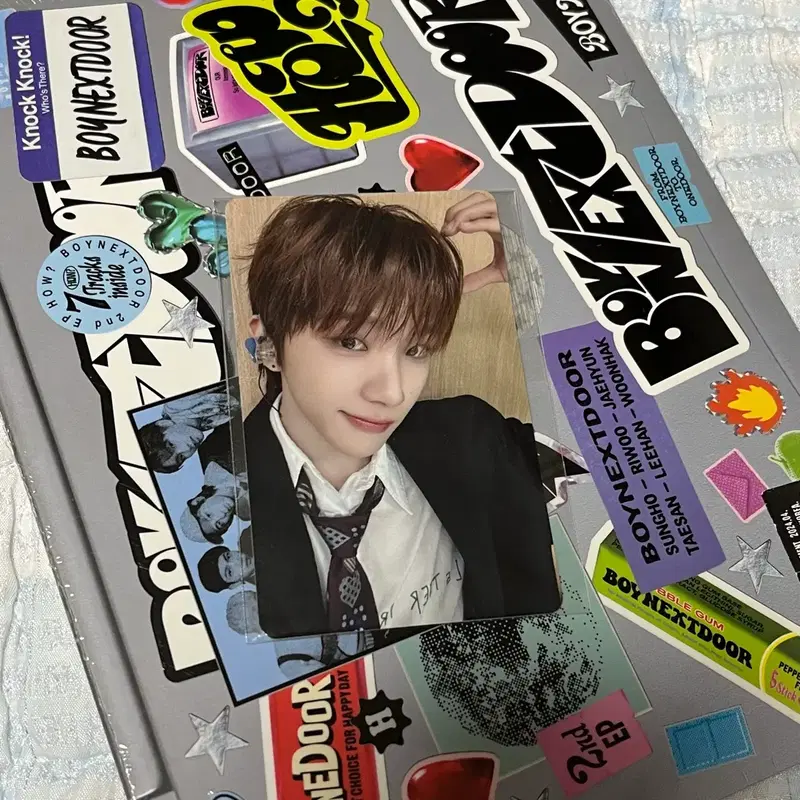 보넥도 how? 하우 앨범 컴팩트반 스티커 버전 위버스 운학 미공개 포카 판매