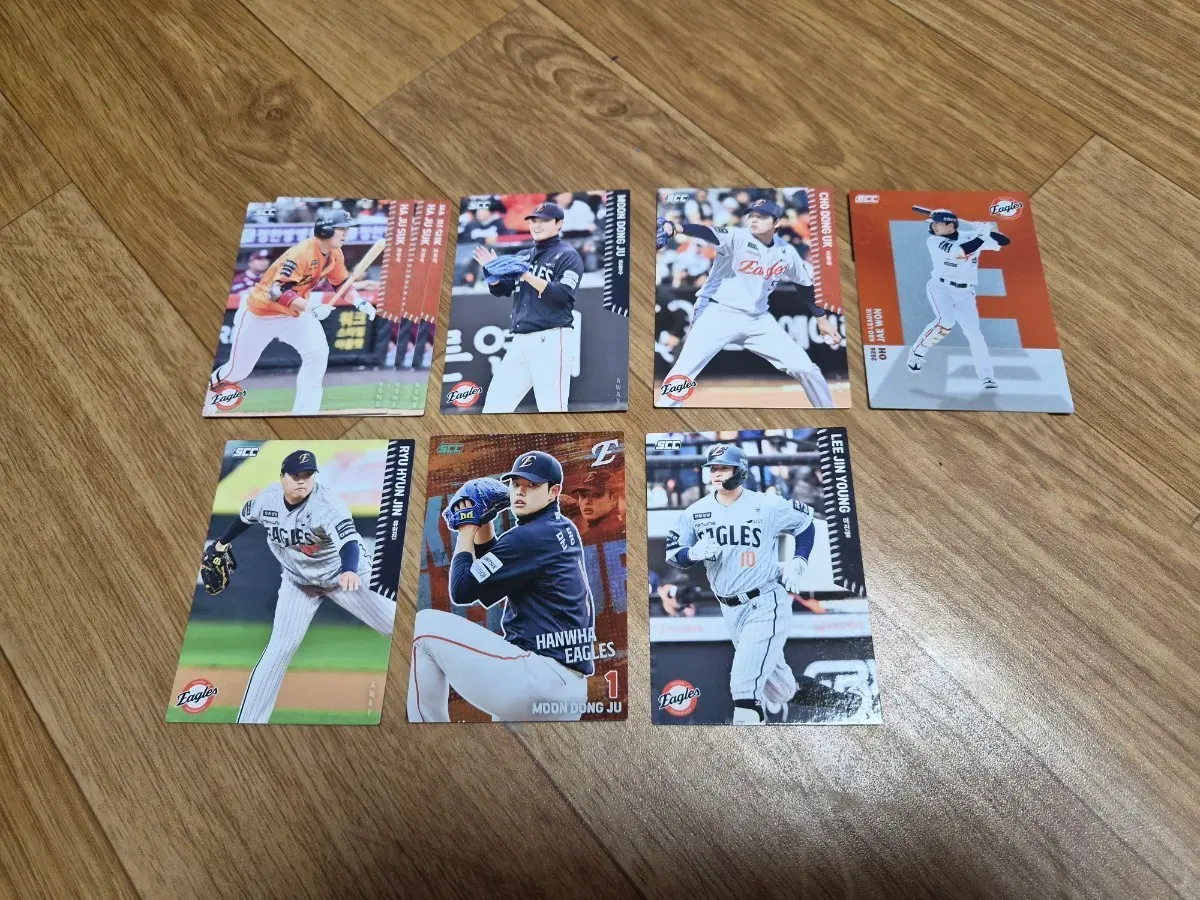 한화 이글스 scc 2026 kbo 크보 카드 한화 포카 하주석 문동주 조동욱 오재원 류현진 이진영
